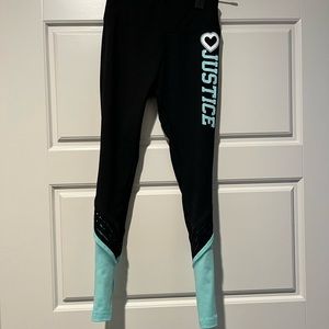 Girls Justice Leggings Size 8
